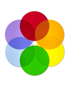 Whitney Brothers Color Wheel Circles, Set of 6