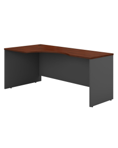 Bush Business Furniture Series C 72" W Corner Office Desk, Left (Shown in Hansen Cherry)