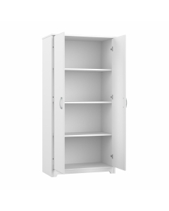 Bush Furniture Cabot Tall Storage Cabinet (Shown in White)