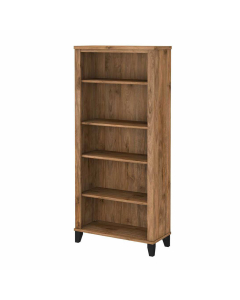 Bush Furniture Somerset Tall 5-Shelf Bookcase (Shown in Walnut)