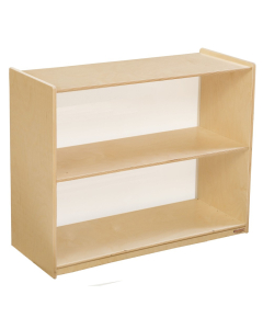 Wood Designs Childrens Classroom Storage 2-Shelf Bookshelf