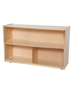 Wood Designs Classroom 3-Section Storage Unit, 30" H x 48" W x 15" D