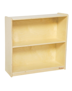 Wood Designs Childrens Classroom Extra Large Bookshelf Unit (Shown with 2 Shelves)
