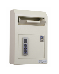 Protex WDS-150E II 313 Cubic Inch Wall-Mount Electronic Lock Payment Drop Box