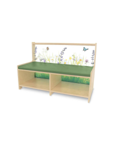 Whitney Brothers Nature View Straight Sofa