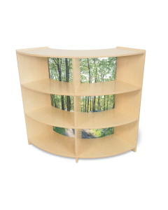 Whitney Brothers Nature View 36" H Serenity Curve In Cabinet