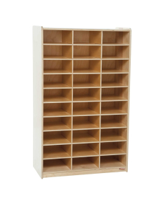 Wood Designs 30 Section Mailbox Center Classroom Storage