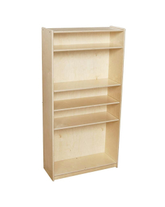 Wood Designs Contender 60" H Adjustable Shelf Bookcase, RTA