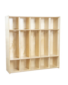 Wood Designs Contender 5 Section Locker