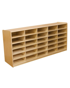 Wood Designs Childrens Classroom 30-Cubby Storage Unit