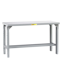 Little Giant Adjustable Height All-Welded Steel Workbench, 3000 to 5000 lb Capacity