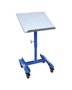 Vestil 150 lb Load 22" x 21" Platform Mobile Tilting Work Table