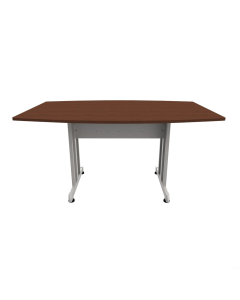 Linea Italia 60" W x 40" D x 30" H Boat-Shaped Conference Table (Shown in Cherry)