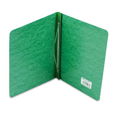 Acco 3 Capacity 8 12 x 11 Prong Clip Pressboard Reinforced Hinge Report Cover Dark Green