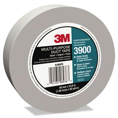 3M 188 x 60 yds Poly Coated Cloth Duct Tape 3 Core Silver