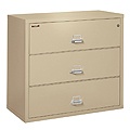 FireKing 3-Drawer 1-Hour Lateral Fireproof File Cabinet