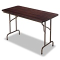 Alera FT724824MY 24 x 48 Wood Rectangular Folding Table