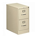 HON 512P 2-Drawer Vertical File Cabinet, Letter Size