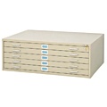 Safco 5-Drawer Flat File Cabinet For 30